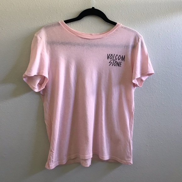Pink volcom shirt Clearance